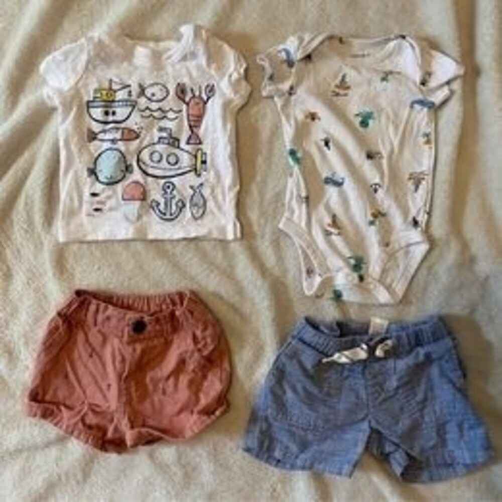 Two 3m Nautical Boy Outfits [Clothing 164]